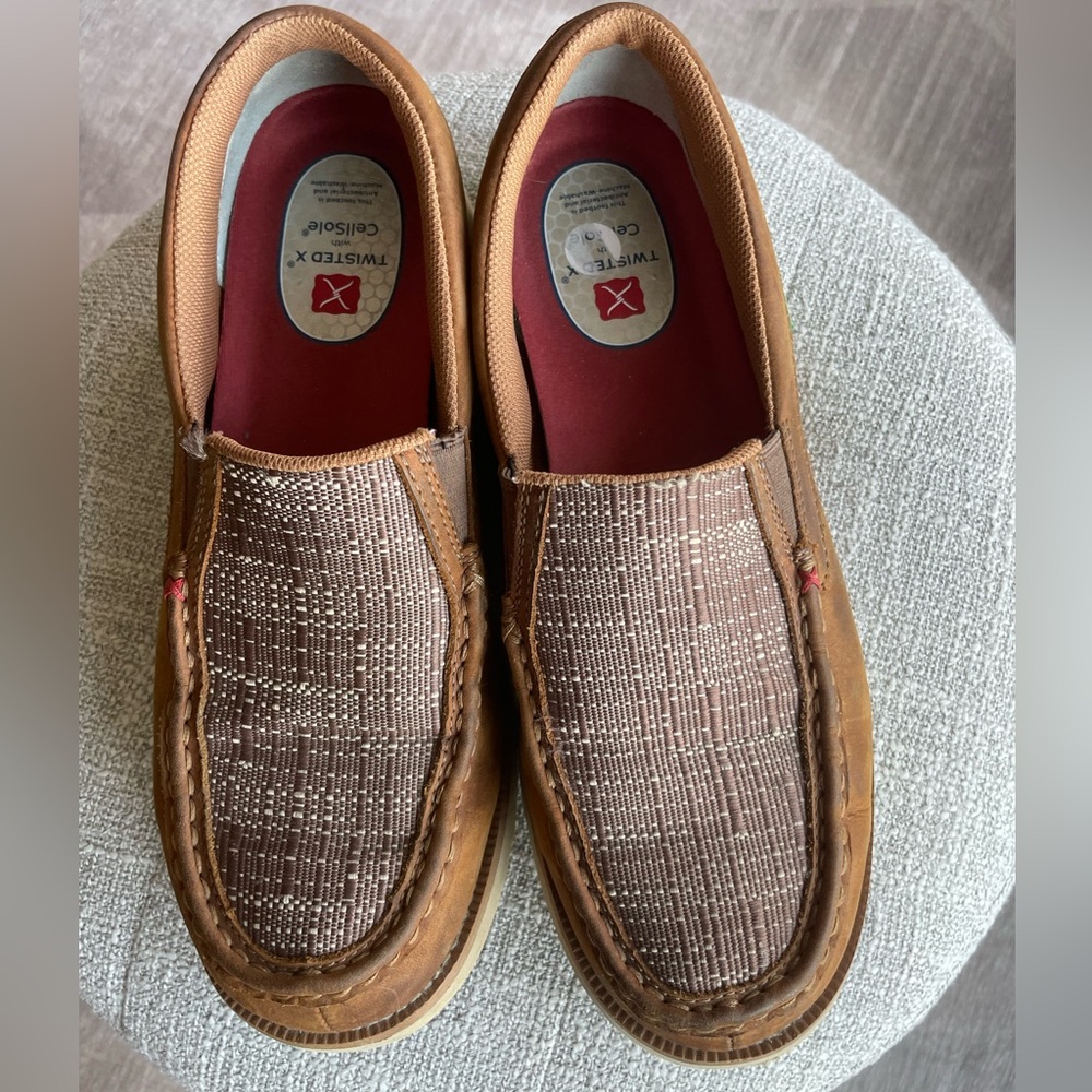Twisted X Slip On Loafer Driving Shoe Size 11